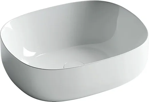 Умывальник Ceramicanova Element CN6018 46х35х15.5см накладной овальный без перелива, CN6018