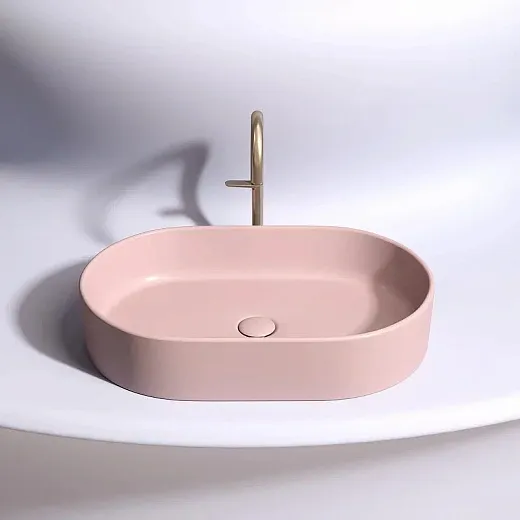 Умывальник Ceramicanova Element CN6048MP 60см сантехфарфор розовый матовый, CN6048MP