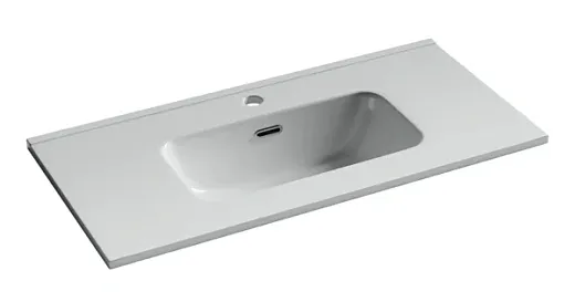 Раковина Sancos Compact CN7026, 80 см, фарфор, белая
