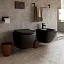 Подвесное биде Ceramicanova Metropol черный матовый, CN4003MB, сантехфарфор