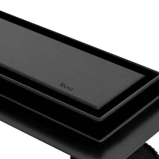 Душевой лоток с решеткой Rea Neo&Pure 500 N PRO Black черный