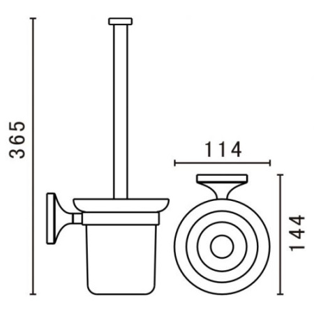 Полупьедестал Cersanit Carina