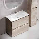 Тумба под раковину Sancos Libra Floor LB90FEG, 90 см, напольная, дуб галифакс натуральный