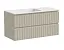 Тумба под раковину Sancos Snob T 100 см подвесная, левая, Beige Soft, SNT100LCE
