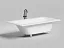 Ванна Salini Orlanda Plus Kit 102114MF, 190 х 100 см, из искусственного камня S-Sense, цвет белый матовое, покраска по RAL полностью