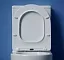 Напольный унитаз Ceramicanova Metropol CN4001T-B/CN4001-T, безободковый, смыв Торнадо, сиденье микролифт, белый, сантехфарфор