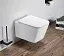 Унитаз подвесной UnicoPureza BAU 35x52 безободковый белый SoftClose