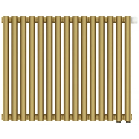 Радиатор отопления Сунержа Эстет-00 EU50, 15 секций, нижнее подключение, цвет матовое золото, 032-0322-5015