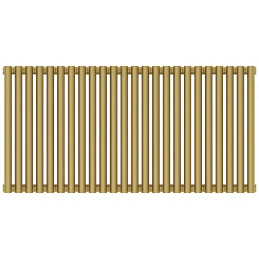 Радиатор трубчатый Сунержа Эстет-00, 24 секции, боковое подключение, цвет матовое золото, 032-0332-5024