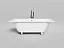 Ванна Salini Ornella Axis 103413GF, 170 х 75 см, из искусственного камня S-Sense, цвет белый, покраска по RAL полностью