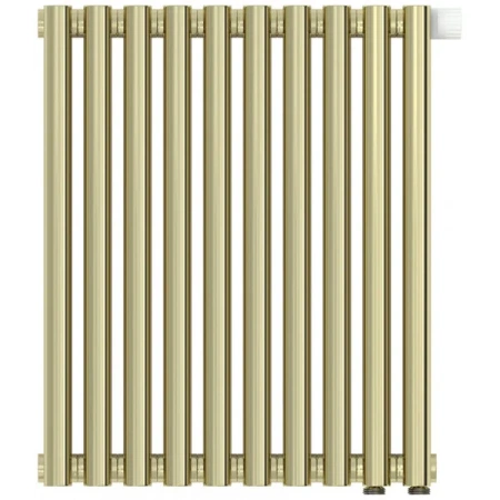 Радиатор отопления Сунержа Эстет-00 EU50, 10 секций, нижнее подключение, цвет шампань, 020-0322-5010