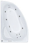 Ванна гидромассажная Тритон Изабель 170x100 (правая) Комфорт