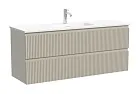 Тумба под раковину Sancos Snob R SNR120/39CE, 120 см, подвесная, Beige Soft
