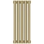 Радиатор отопления Сунержа Эстет-0, 5 секций, боковое подключение, цвет матовая шампань, 022-0331-5005