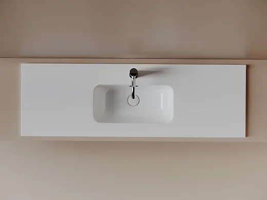 Умывальник накладной Ceramicanova Компакт белый, CN7028