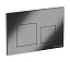 Клавиша смыва Ceramicanova Balance Square CN12-002GG, механическая, вороненая сталь