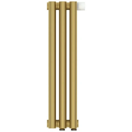 Радиатор трубчатый Сунержа Эстет-11 EU50, 3 секции, нижнее подключение, цвет матовое золото, 032-0312-5003