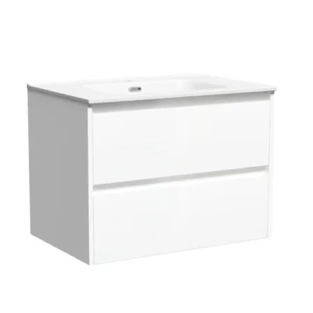 Тумба под раковину Sancos Libra LB70W, 70 см, подвесная, цвет белый