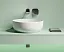 Умывальник Ceramicanova Taycan CN12003 37.5см сантехфарфор накладной белый, CN12003