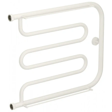 Полотенцесушитель водяной Сунержа Лира+ 30-4012-5065, 500x650, с 2 полками, цвет матовый белый