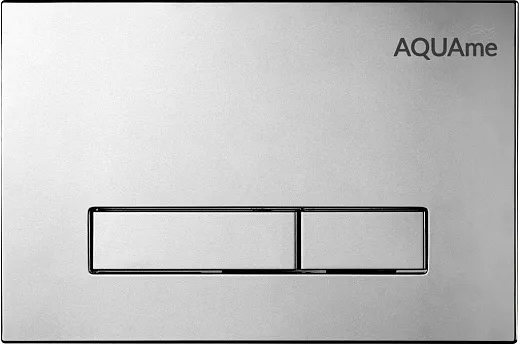 Кнопка смыва AQUAme AQM4103S сатин