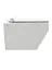 AQM2009 Унитаз подвесной AQUAme с сиденьем SoftClose, технология смыва Rimless, скрытый крепеж. 525х360х370