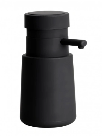 Дозатор жидкого мыла Bemeta Hotel 107109240 450 мл, черный матовый Дозатор жидкого мыла Bemeta Hotel 107109240 450 мл, черный матовый
