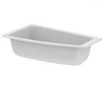 Ванна акриловая асимметричная Ideal Standard i.life 160x90см, T476801