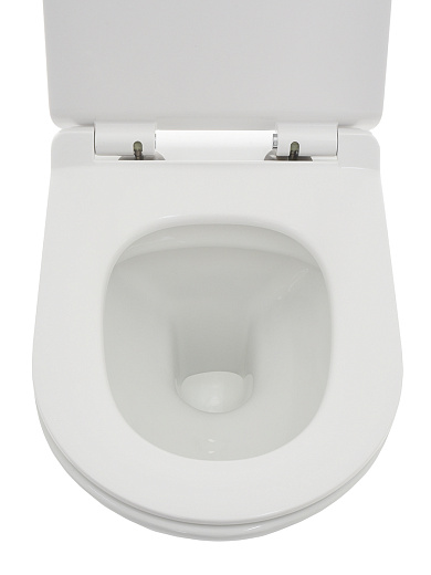 AQM2008 Унитаз подвесной AQUAme с сиденьем SoftClose, технология смыва Rimless. 530x355x360