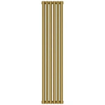 Радиатор трубчатый Сунержа Эстет-11, 6 секций, боковое подключение, цвет матовое золото, 032-0302-1206 Радиатор трубчатый Сунержа Эстет-11, 6 секций, боковое подключение, цвет матовое золото, 032-0302-1206