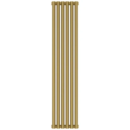 Радиатор трубчатый Сунержа Эстет-11, 6 секций, боковое подключение, цвет матовое золото, 032-0302-1206 Радиатор трубчатый Сунержа Эстет-11, 6 секций, боковое подключение, цвет матовое золото, 032-0302-1206