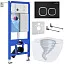 Комплект инсталляции с унитазом 6 в 1 Roxen StounFix Dual Fresh 968377 (состоит из: 710200, Santi 410280B, 530205-01)