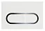 Кнопка смыва Ravak Chrome белая