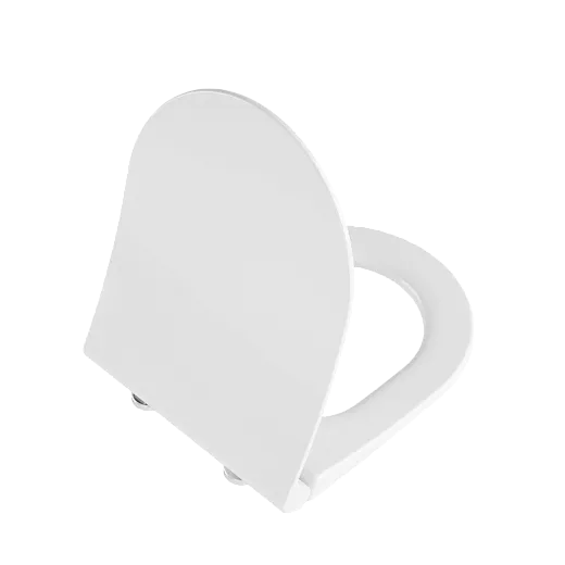 Комплект инсталяции VitrA Integra Round с унитазом безободковый, с сиденьем микролифт, кнопка смыва глянцевый хром, 9856B003-7205