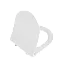 Комплект инсталяции VitrA Integra Round с унитазом безободковый, с сиденьем микролифт, кнопка смыва глянцевый хром, 9856B003-7205