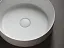 Умывальник Ceramicanova Element CN6022MW 39х39х12см накладной круглый без перелива, CN6022MW