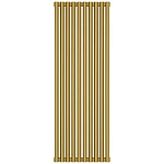 Радиатор трубчатый Сунержа Эстет-00, 10 секций, боковое подключение, цвет золото, 03-0332-1210