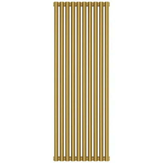 Радиатор трубчатый Сунержа Эстет-00, 10 секций, боковое подключение, цвет золото, 03-0332-1210