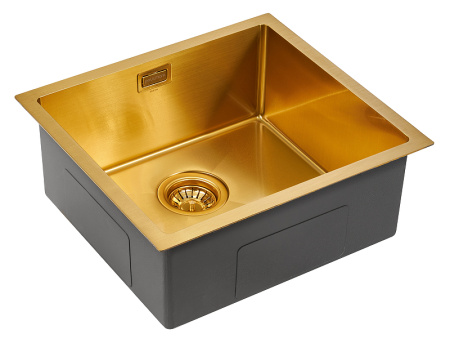 Кухонная мойка Paulmark Aller 48 Uni PM804844-BG брашированное золото Кухонная мойка Paulmark Aller 48 Uni PM804844-BG брашированное золото