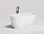 Ванна Salini Sofia 102528MF, 150 х 75 см, из искусственного камня S-Stone, цвет белый матовый, покраска по RAL полностью