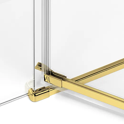 Двери в нишу New Trendy AVEXA GOLD L 80x200