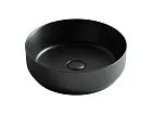 Умывальник Ceramicanova Element CN6022MB 39х39х12см накладной круглый без перелива, CN6022MB