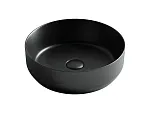 Умывальник Ceramicanova Element CN6022MB 39х39х12см накладной круглый без перелива, CN6022MB