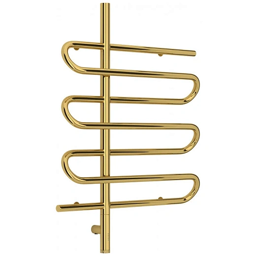 Полотенцесушитель электрический Сунержа Эпатаж 3.0, высота 80 см, ширина 60 см, диммер слева/справа, цвет золото, 03-5850-8060/03-5851-8060