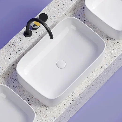 Умывальник Ceramicanova Element CN6053 60см сантехфарфор белый, CN6053