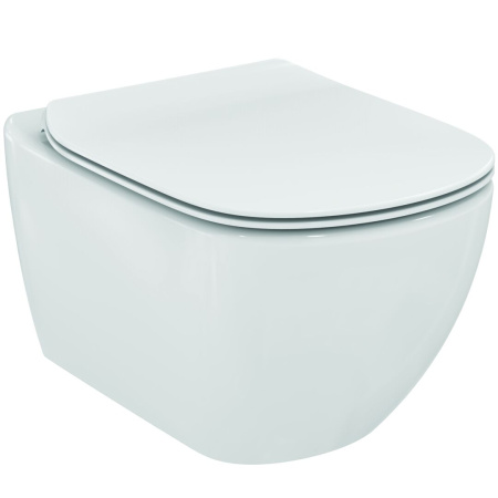 Унитаз подвесной Ideal Standard Tesi Aquablade T007901 с сиденьем Soft-Close T352701 Унитаз подвесной Ideal Standard Tesi Aquablade T007901 с сиденьем Soft-Close T352701
