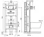 Комплект инсталляции OLI 120 + клавиша смыва Blink Gun Metall, 885055+882567