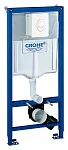 Система инсталляции для унитазов Grohe Rapid SL 38722001 4 в 1 с кнопкой смыва