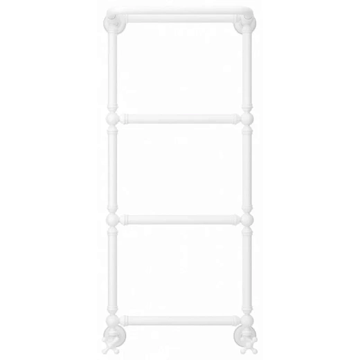 Полотенцесушитель водяной Сунержа Ренессанс 1386 30-0281-9640, 960x400, с полкой, цвет матовый белый