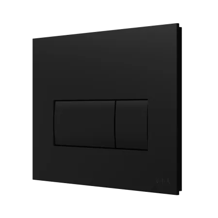 Кнопка смыва для инсталляции VitrA Root Square двойной смыв, матовая черная, 740-2311
